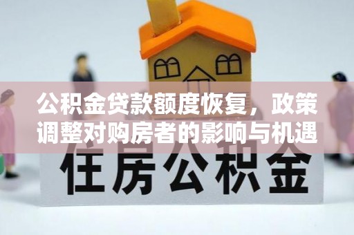 平桂公积金贷款额度恢复，政策调整对购房者的影响与机遇
