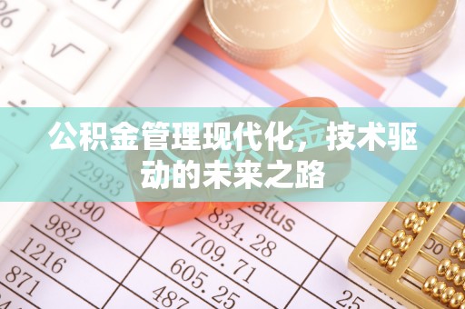 平桂公积金管理现代化，技术驱动的未来之路